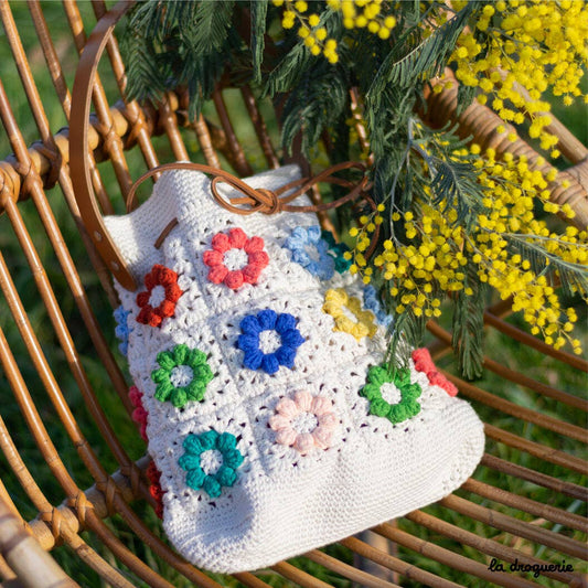 Patron crochet du sac seau "Daisy"