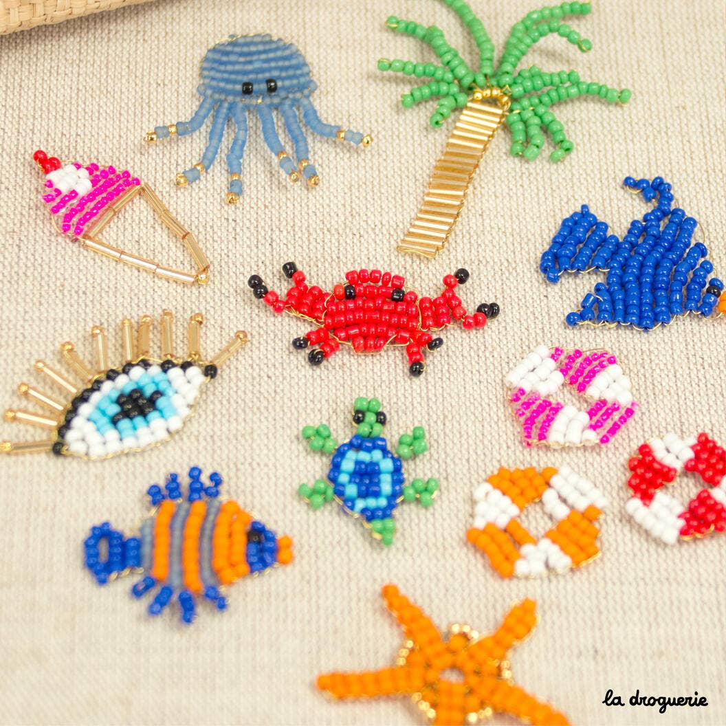 Kit bijou rocailles Bord de mer