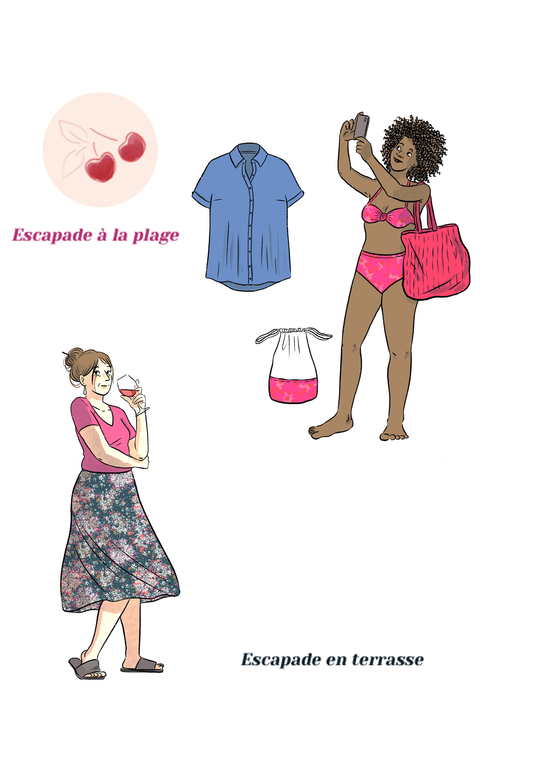 Livre Escapade au Soleil (patrons de couture)