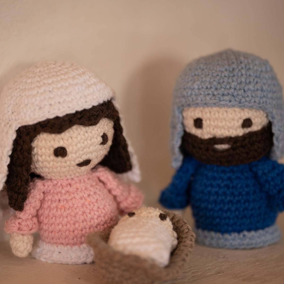 Kit de crochet DIY Belém – Ensemble de crèche: Multicolored