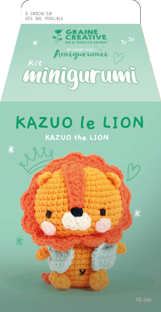 KIT MINIGURUMI LION KAZUO 100MM