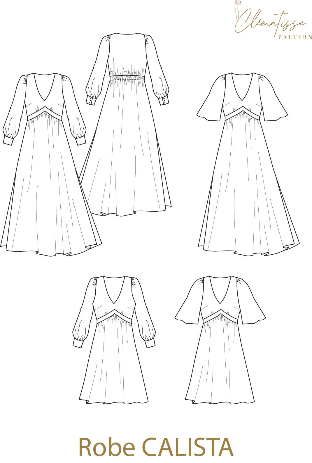 Patron Robe Calista
