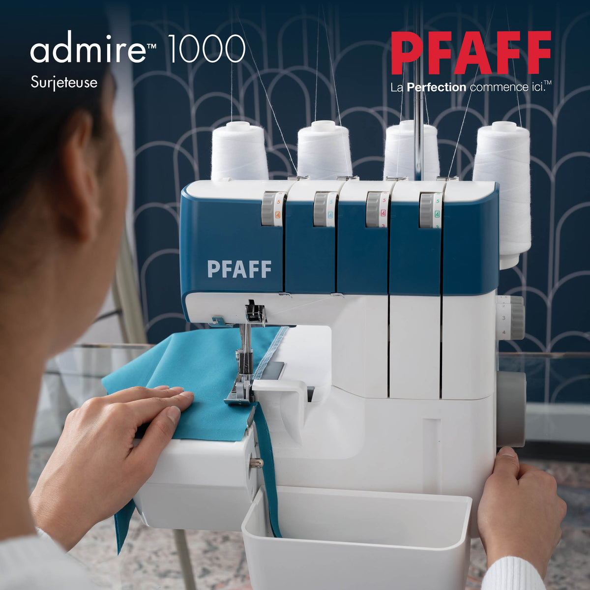 Surjeteuse PFAFF Admire 1000