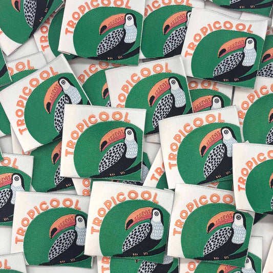 Étiquette à coudre : TROPICOOL