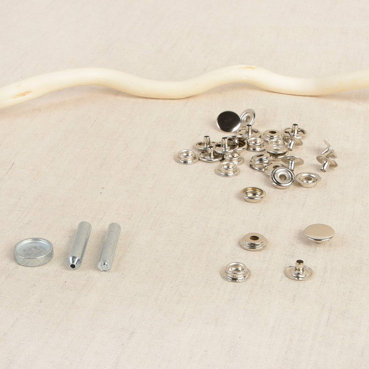 PRESSION TISSU LOURD+OUTIL - argent