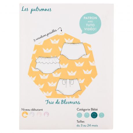 Patron Les patronnes culotte bébé