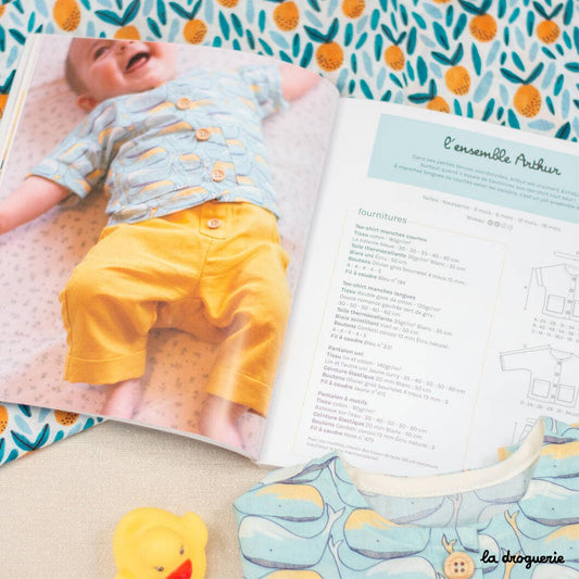 Livre DIY couture "La petite garde-robe des bébés Tome 2"