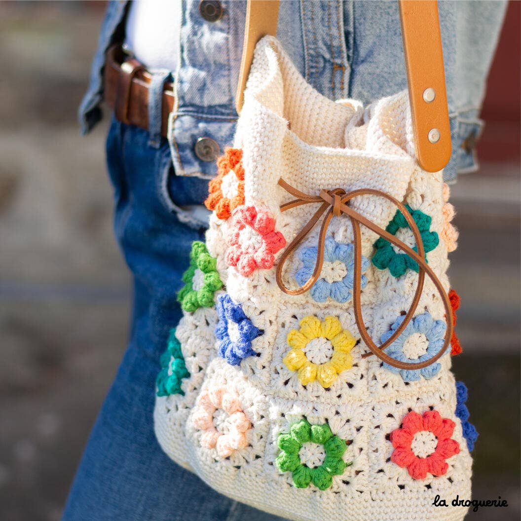 Patron crochet du sac seau "Daisy"