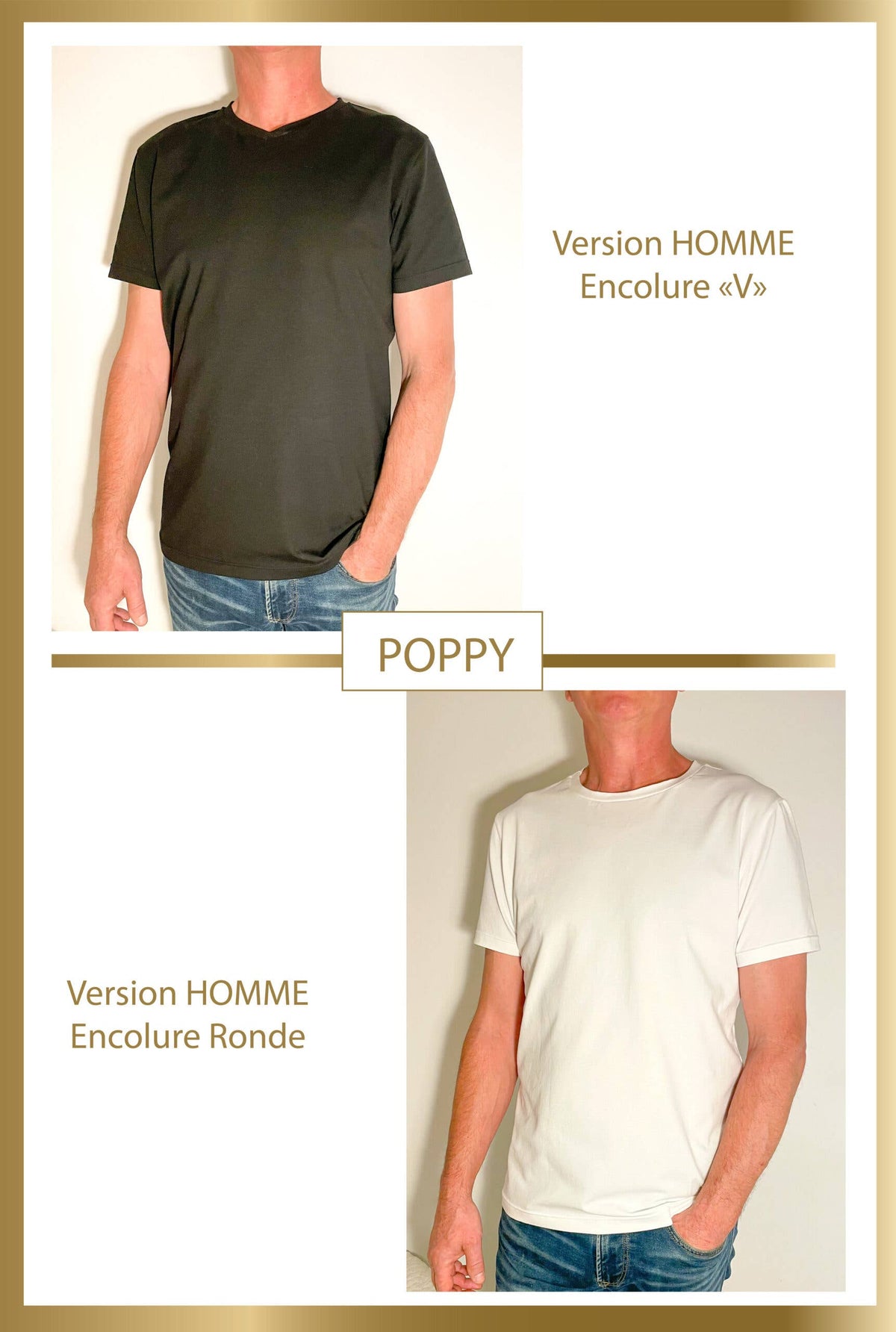 Patron Du T-Shirt Poppy
