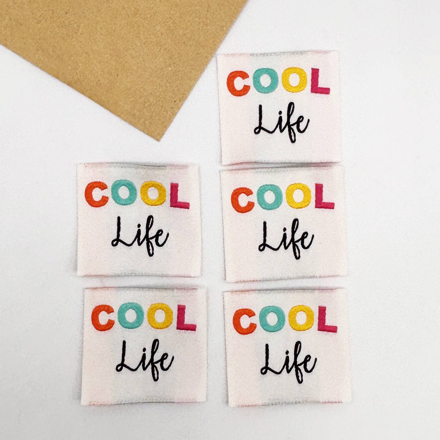 Étiquette à coudre :  COOL Life