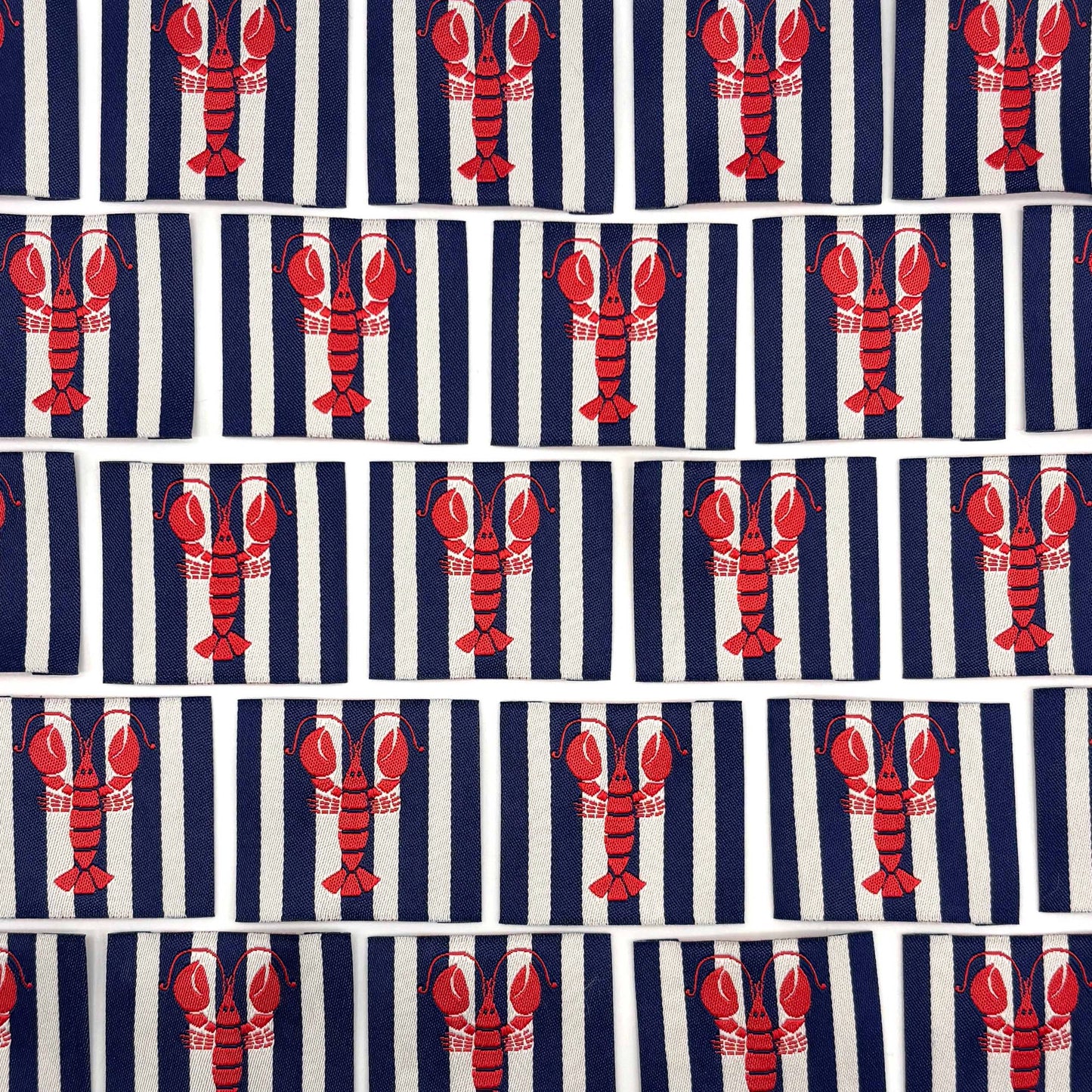 Etiquette Tissée à coudre : HOMARD (sans Fred!)