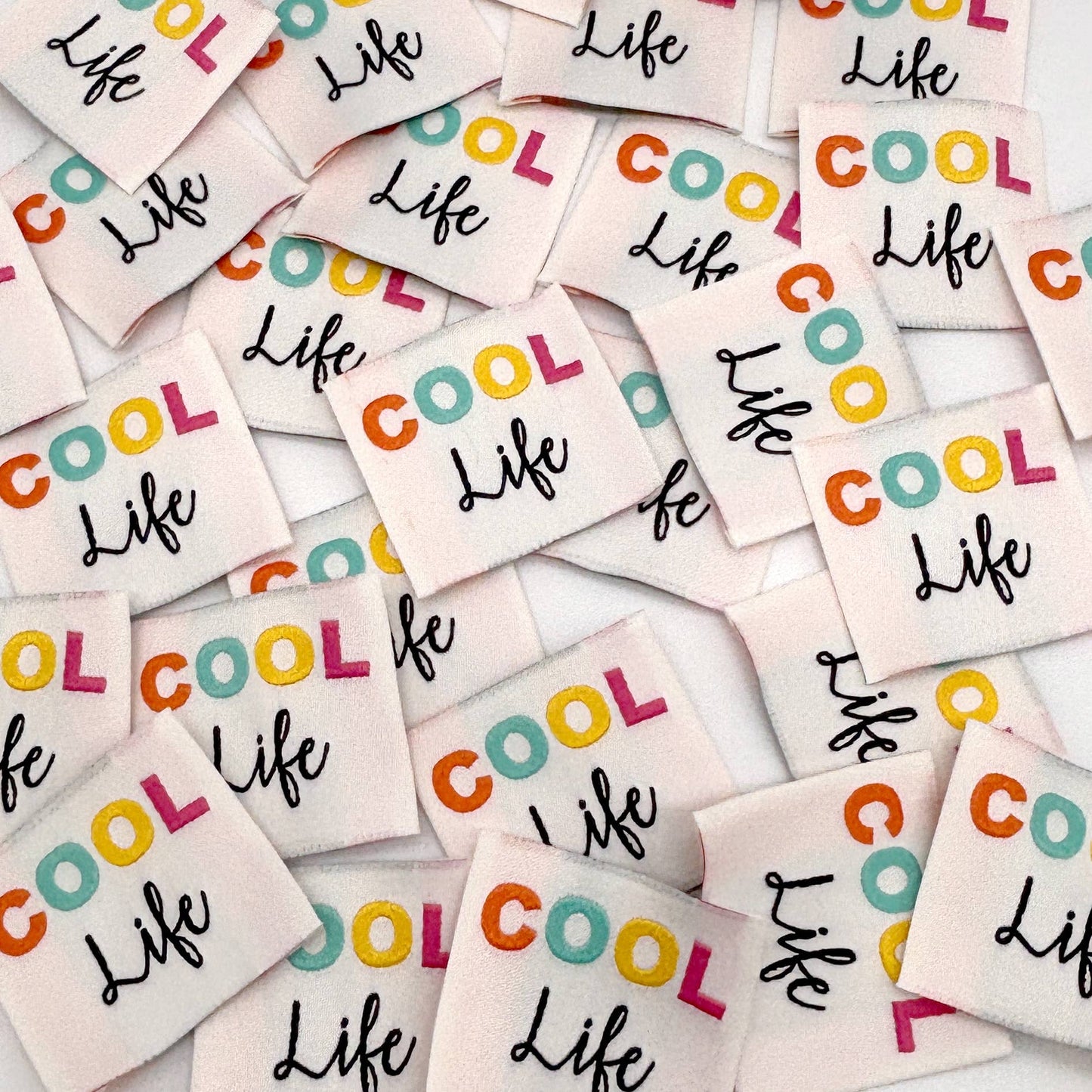 Étiquette à coudre :  COOL Life