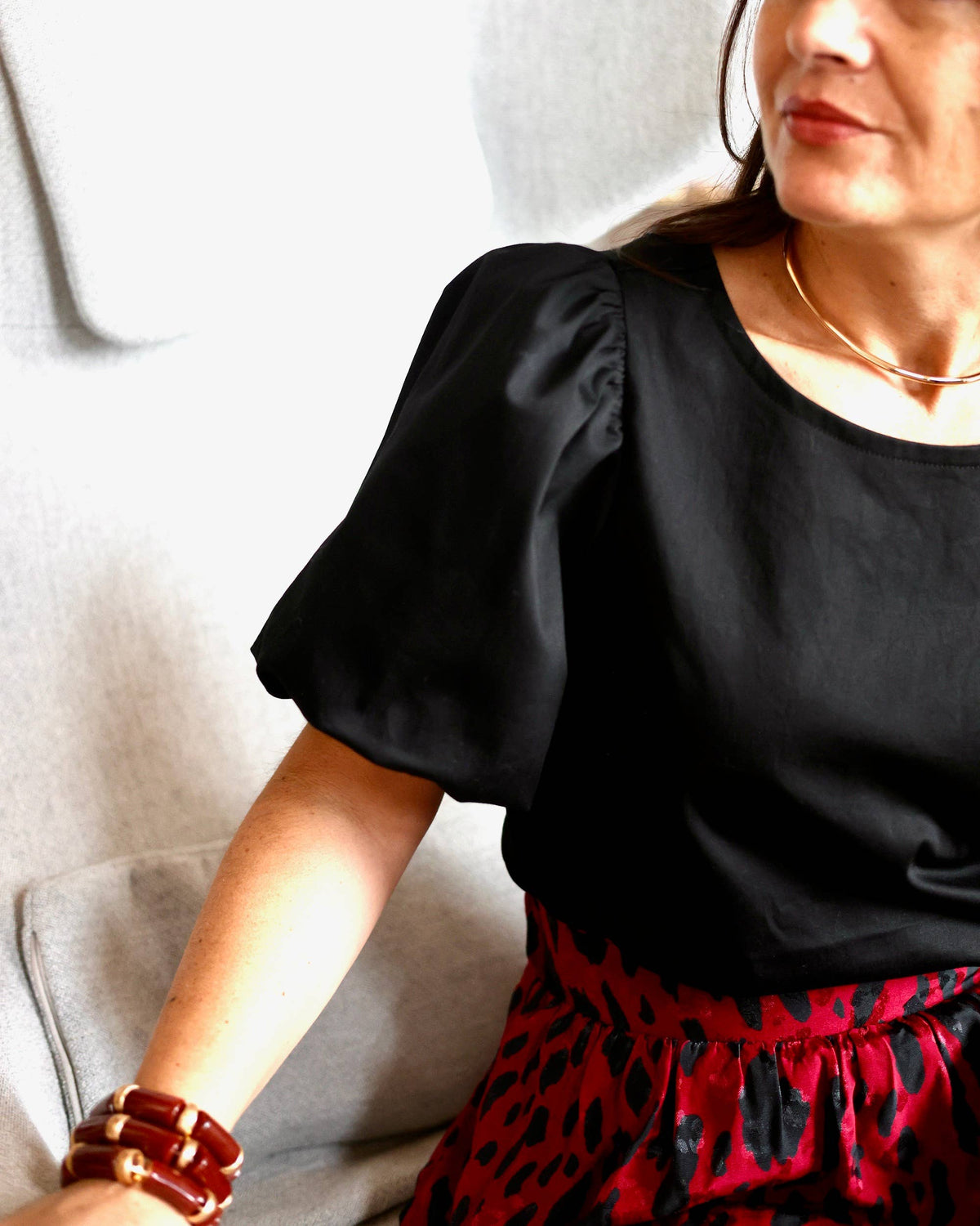 Patron Blouse-Robe Anaïs