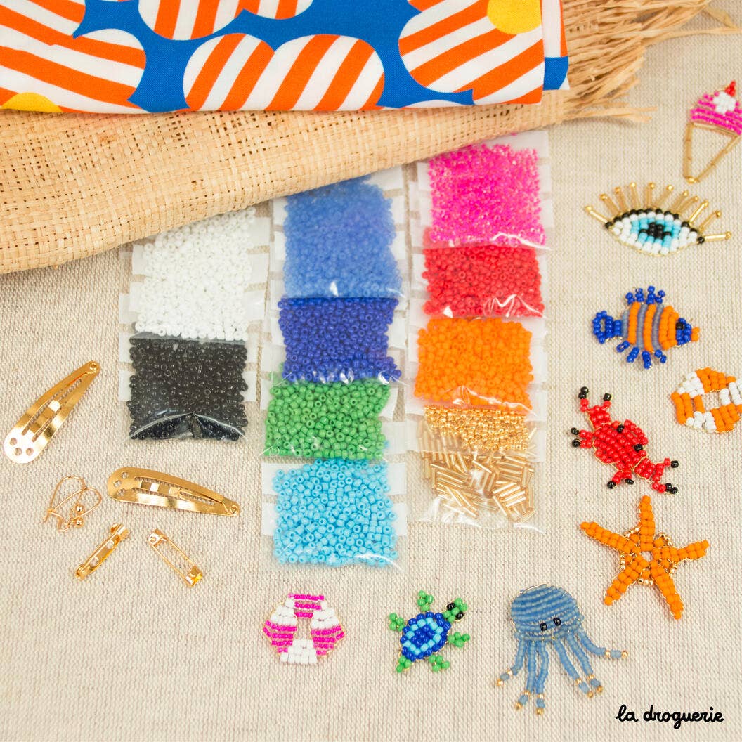 Kit bijou rocailles Bord de mer
