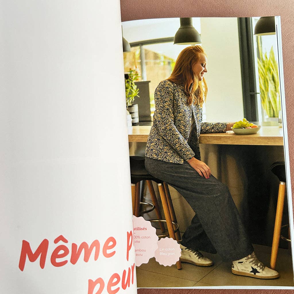 Livre "je couds mes premiers vêtements" avec Super Bison