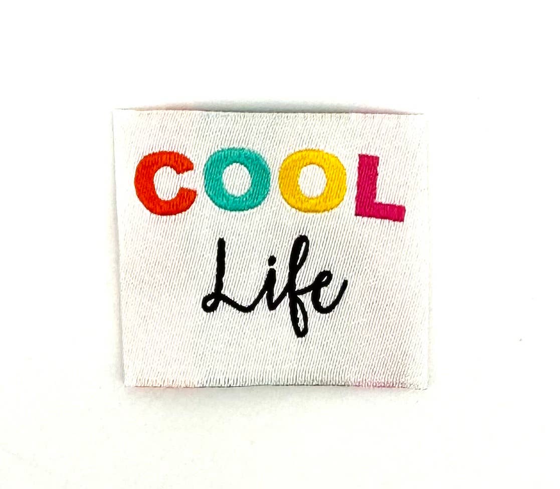 Étiquette à coudre :  COOL Life