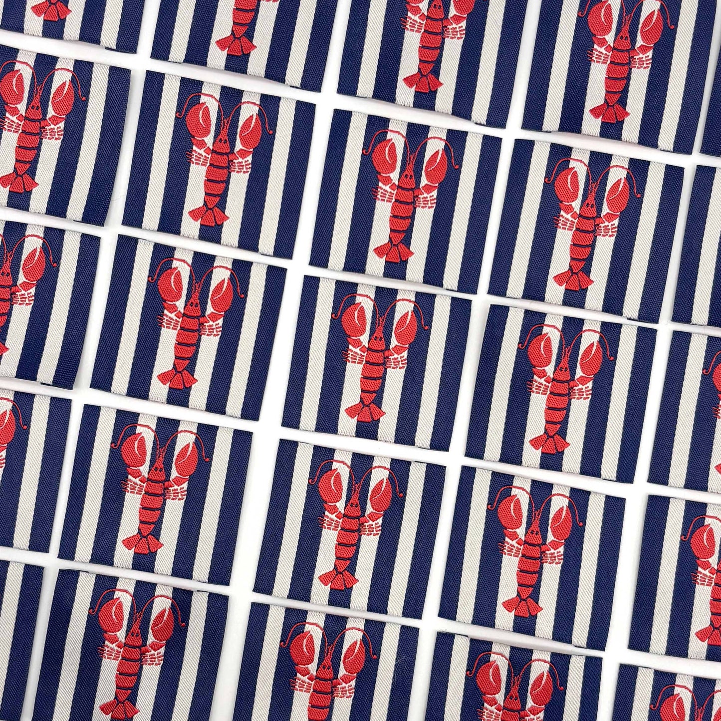 Etiquette Tissée à coudre : HOMARD (sans Fred!)