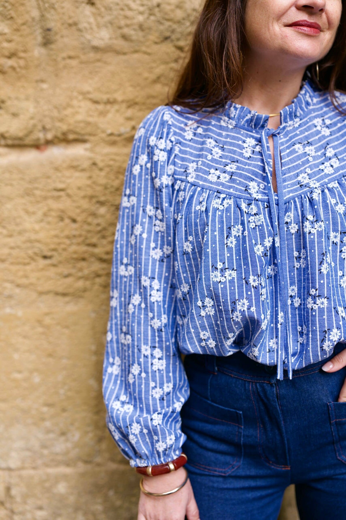 Patron Blouse-Robe Zélie