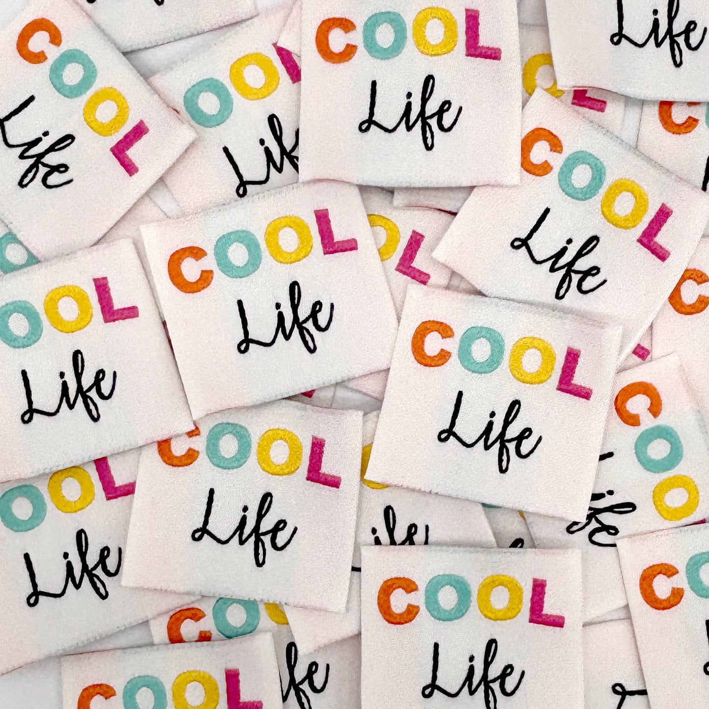 Étiquette à coudre :  COOL Life
