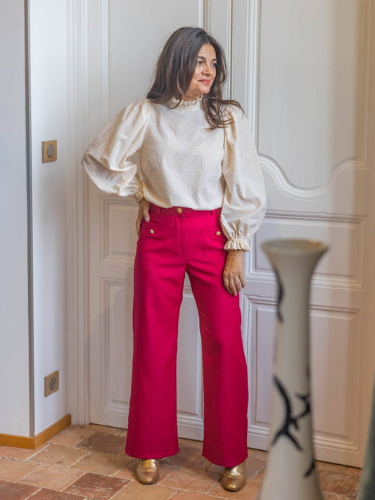 Patron Blouse-Robe Anaïs