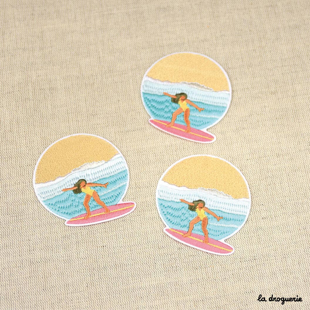 Ecusson Sport surf