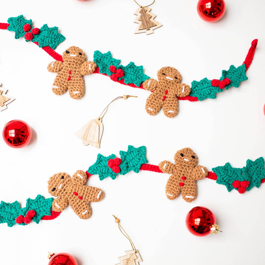 Kit de crochet DIY guirlande de Noël