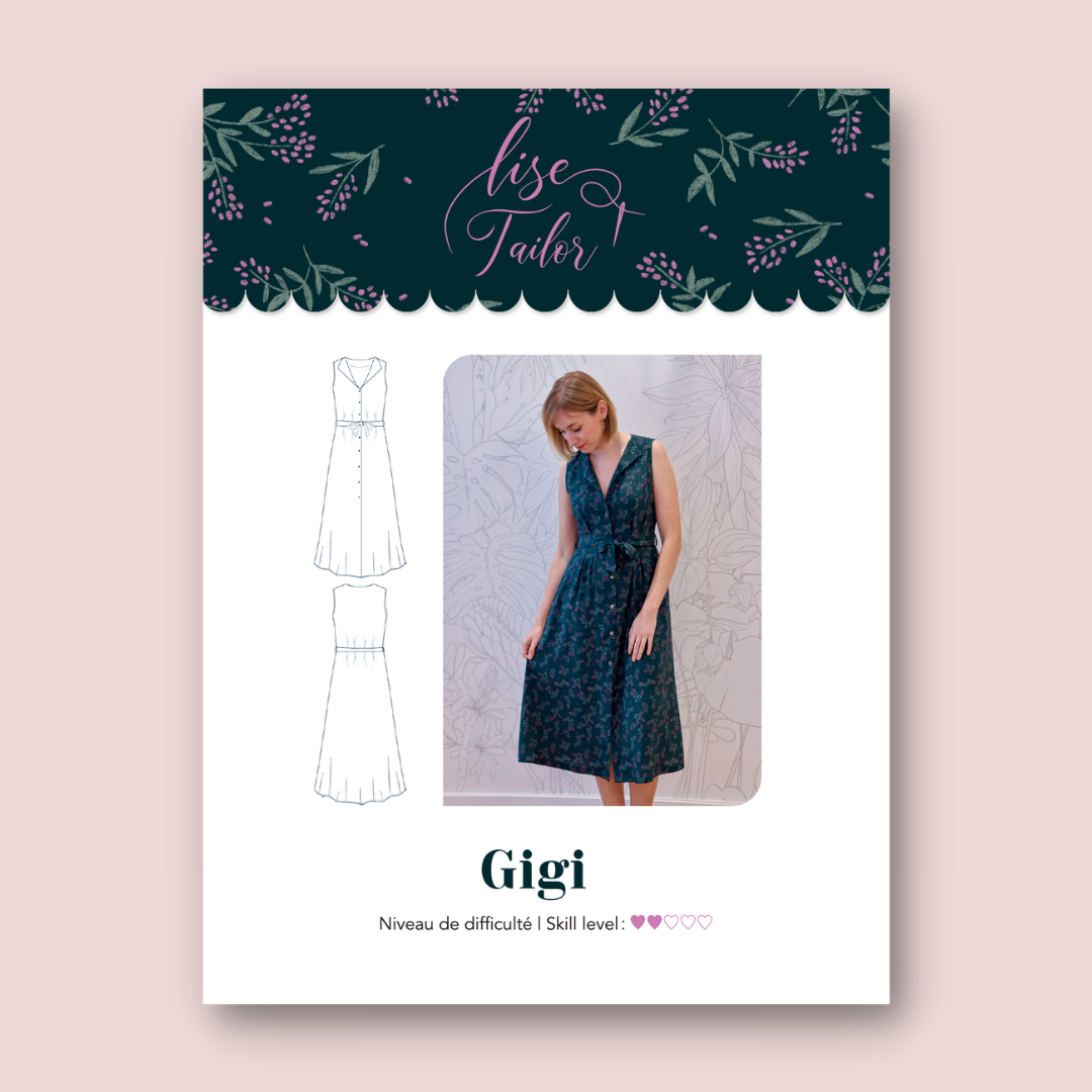 Patron de couture - Gigi - vendu à l'unité