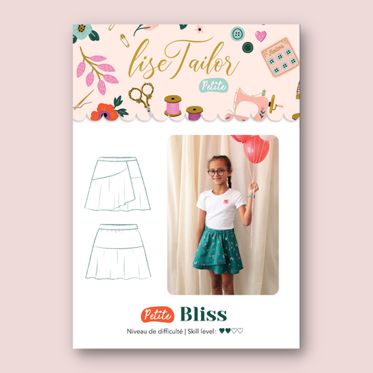 Patron de couture - "Petite" Bliss - vendu à l'unité