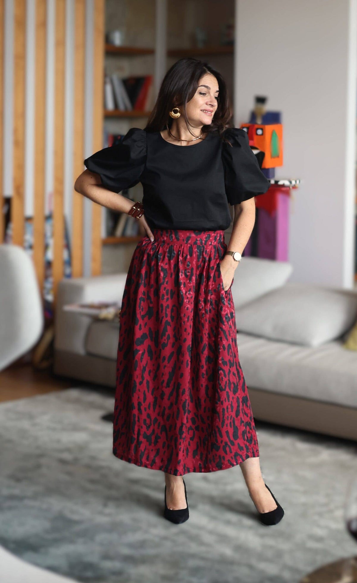 Patron Blouse-Robe Anaïs