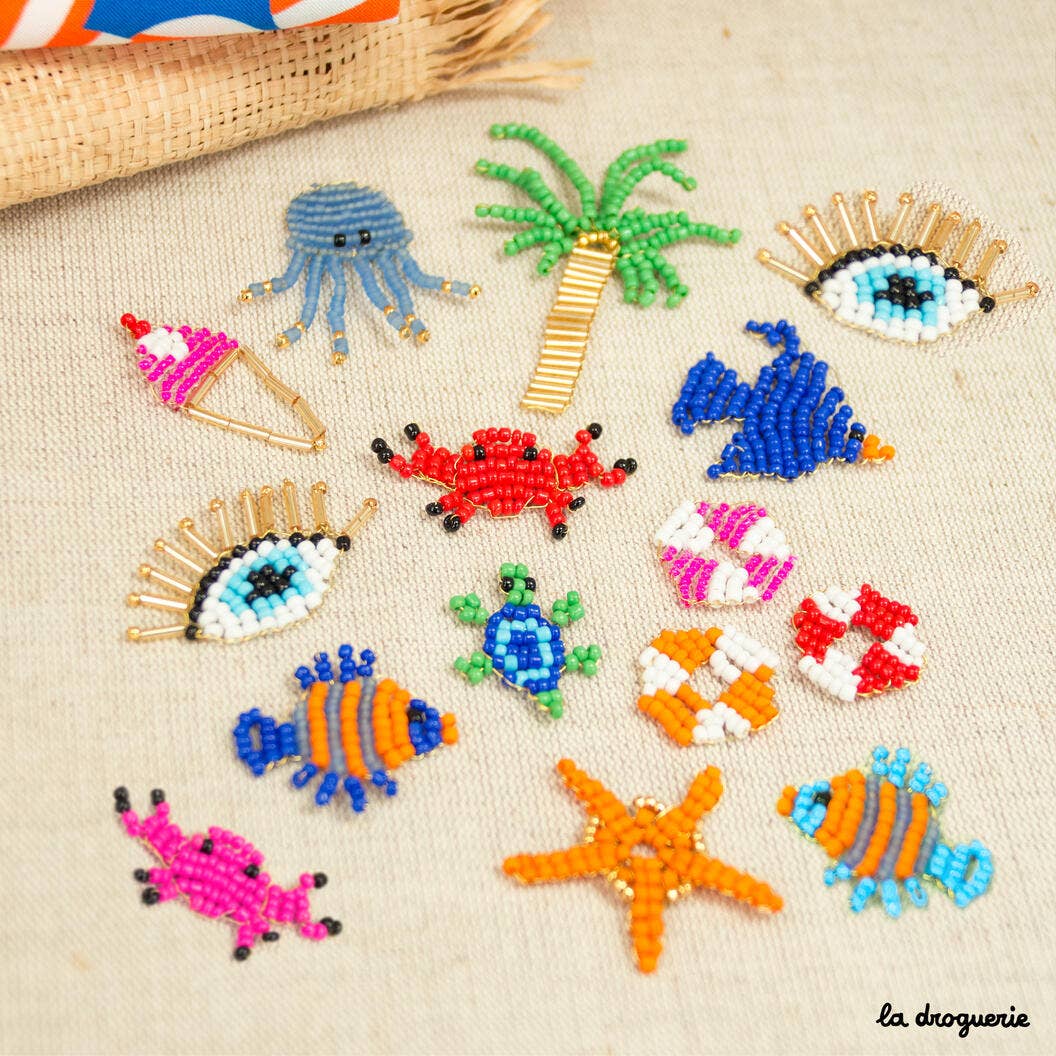Kit bijou rocailles Bord de mer