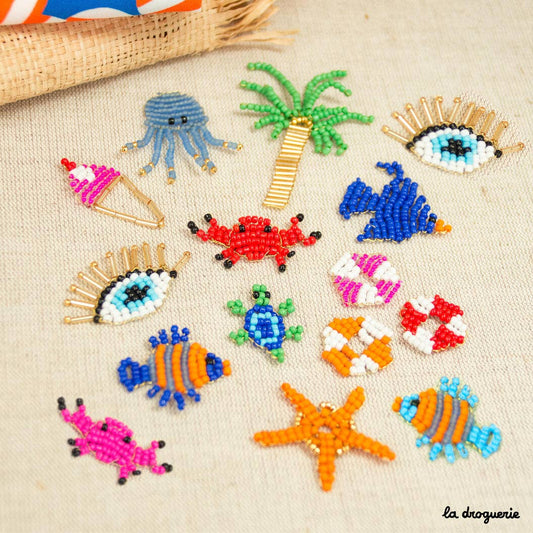 Kit bijou rocailles Bord de mer