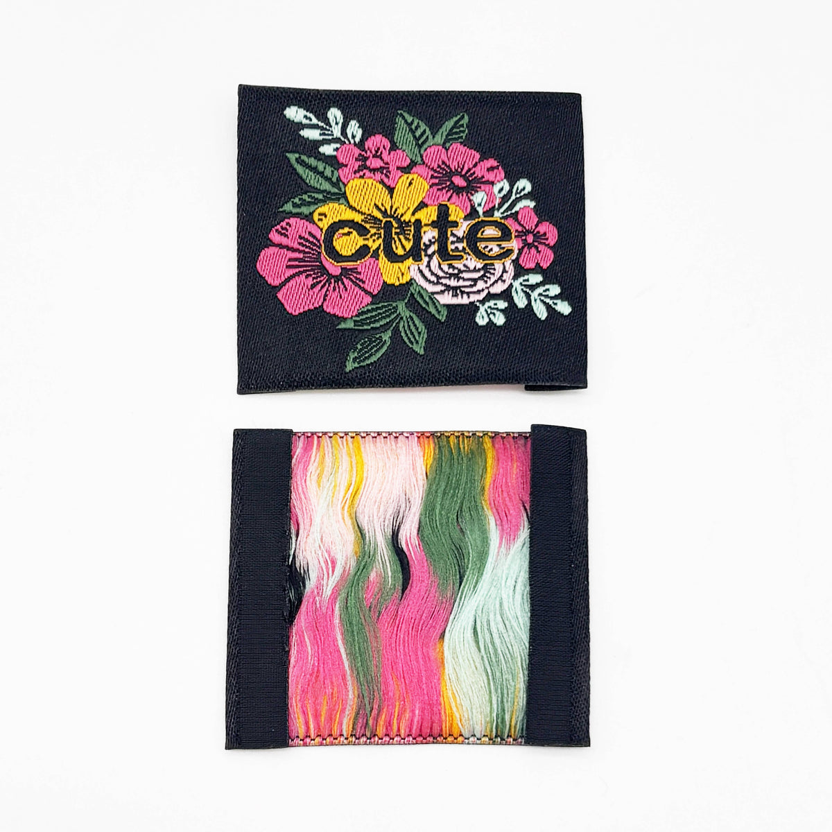 Etiquette Tissée à coudre : Cute