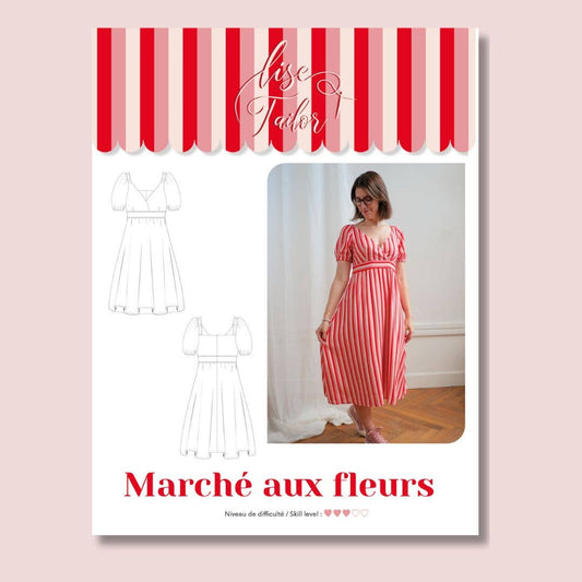 Patron de couture - Marché aux Fleurs - vendu à l'unité