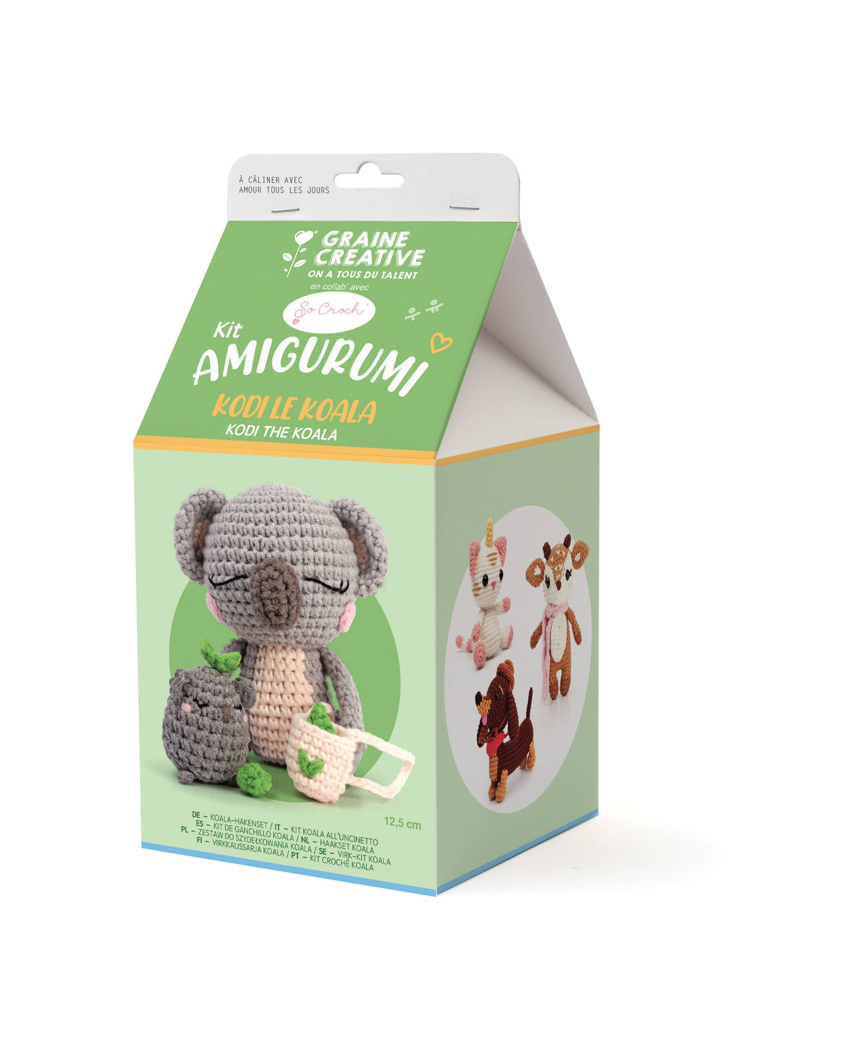 KIT AMIGURUMI KOALA 125 mm