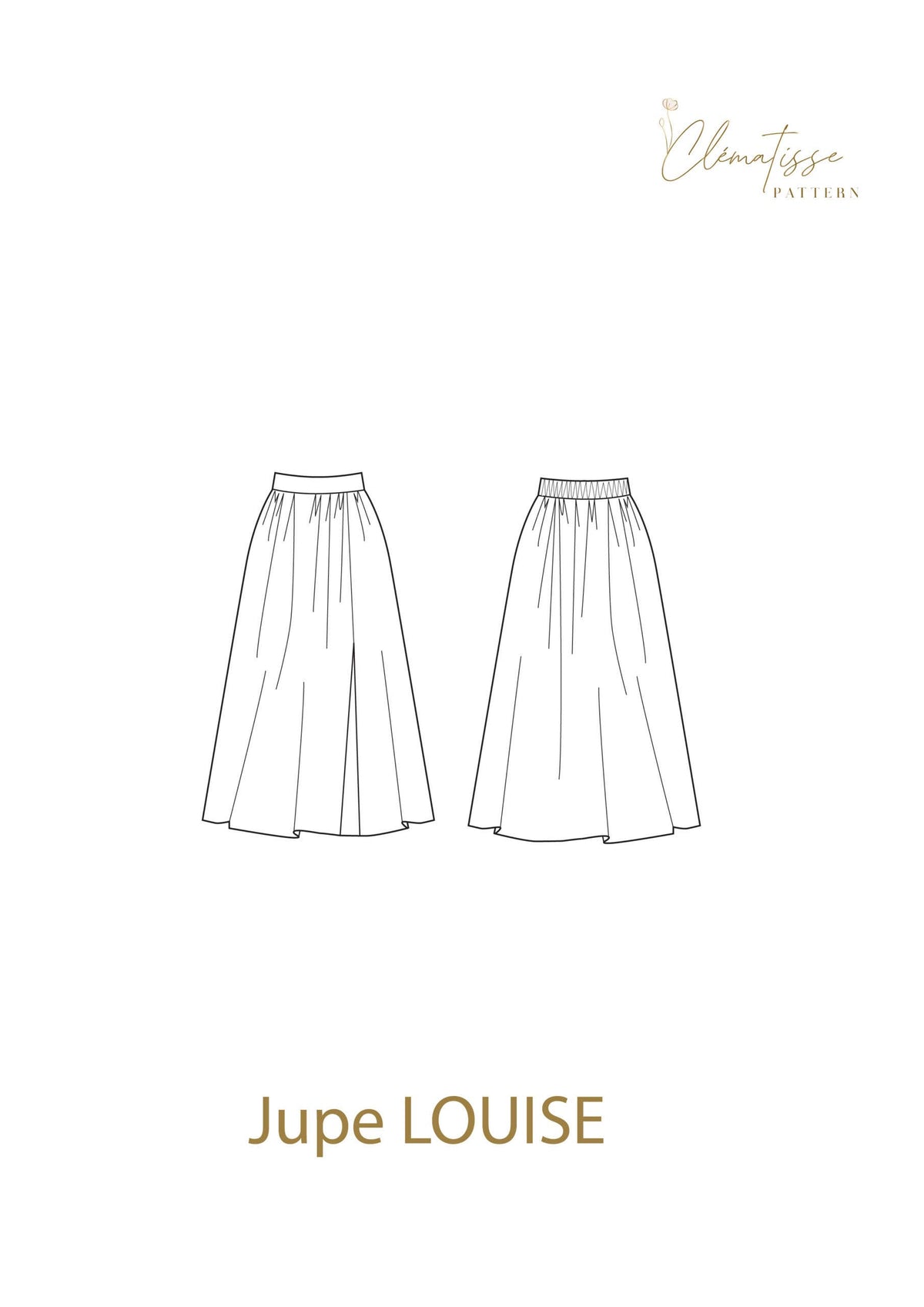 Patron De La Jupe Louise