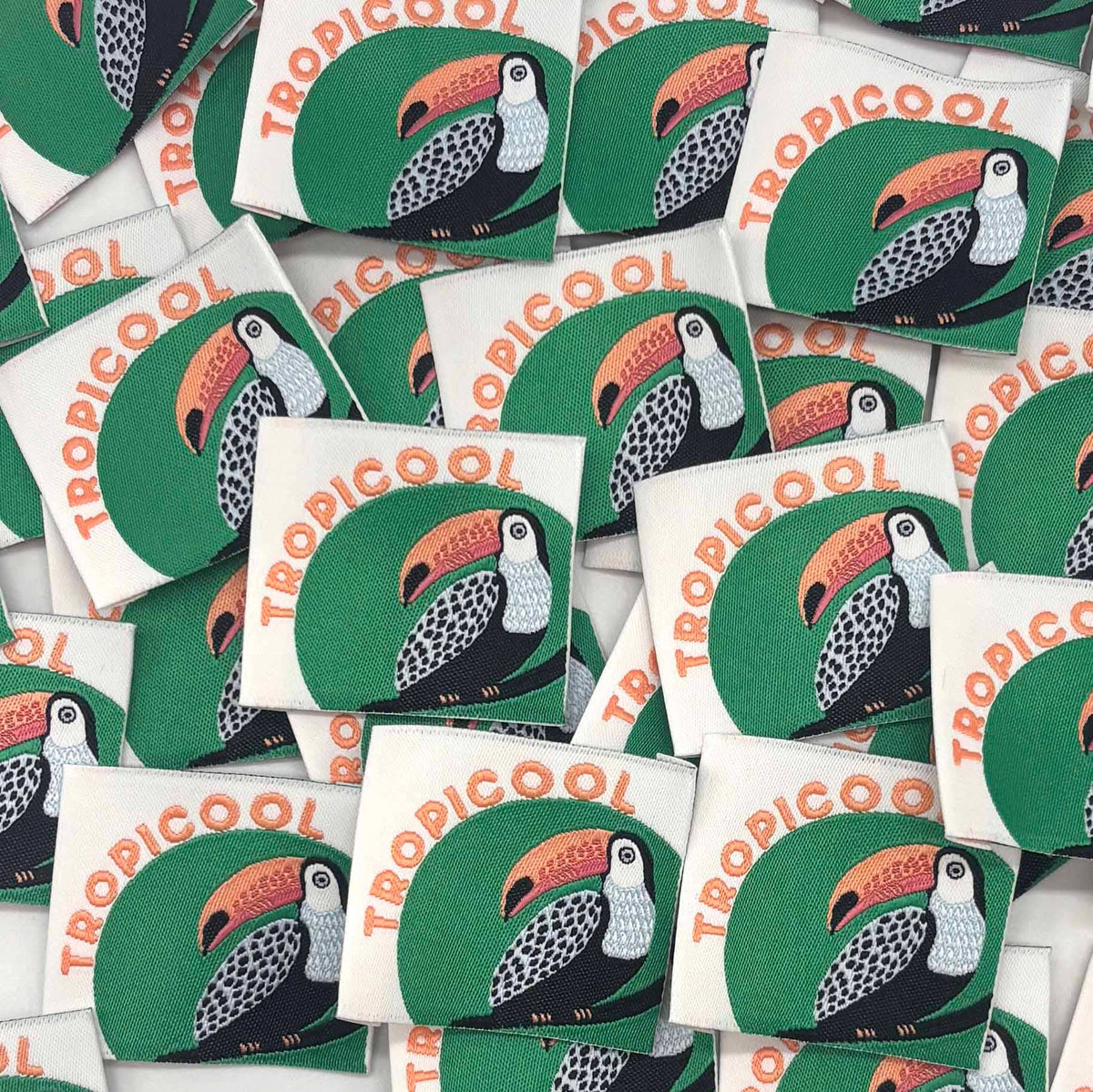 Étiquette à coudre : TROPICOOL