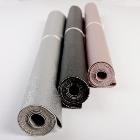 Coupon simili cuir Karla Star métallisé 140 × 50 cm