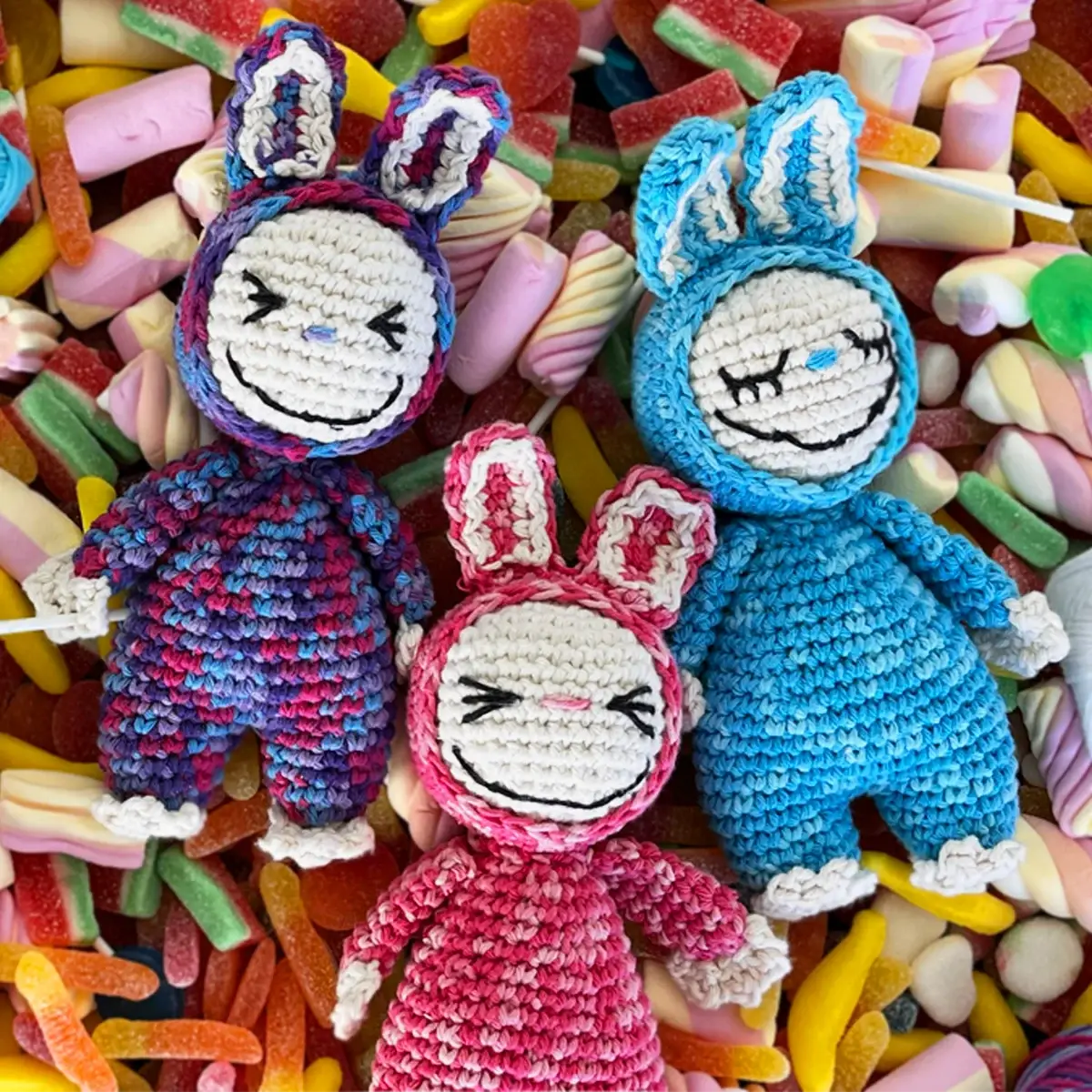 Kit de crochet à faire soi‑même MyBooo — Menthe poivrée glacée: Multicolored