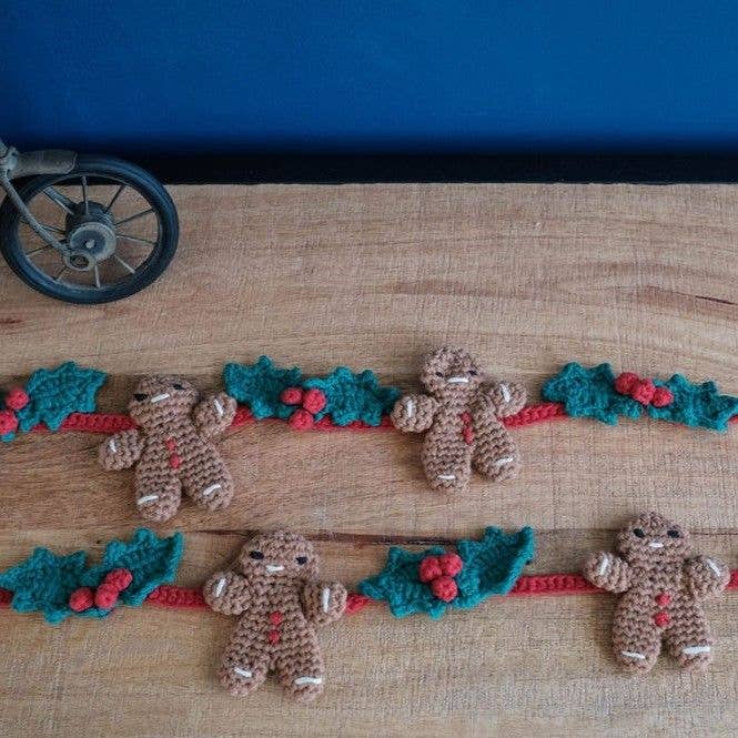 Kit de crochet DIY guirlande de Noël