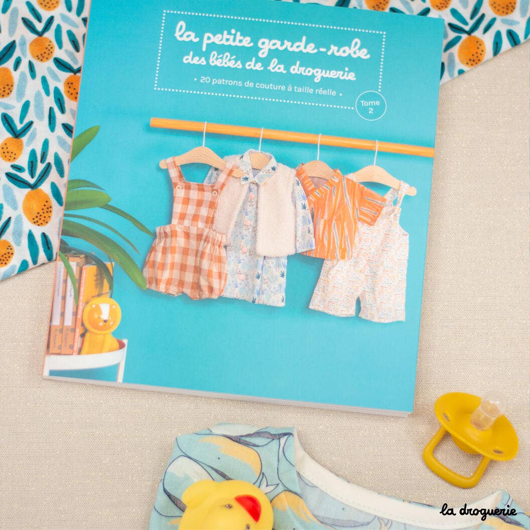 Livre DIY couture "La petite garde-robe des bébés Tome 2"