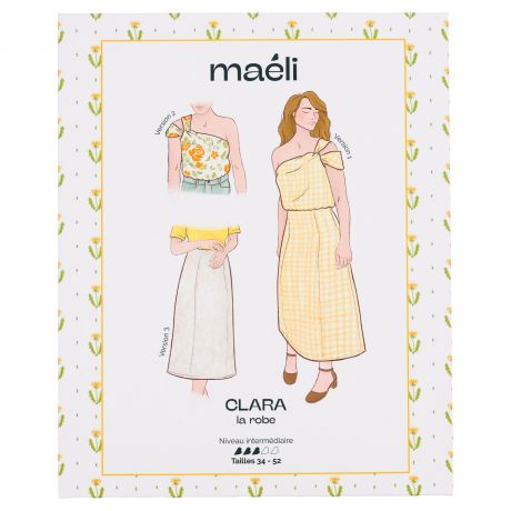 Patron Maéli Paris robe clara t34/52