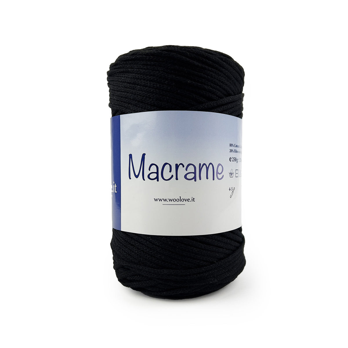 Fil macramé coton 2 MM - 225M