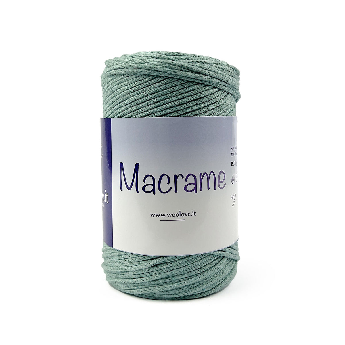Fil macramé coton 2 MM - 225M
