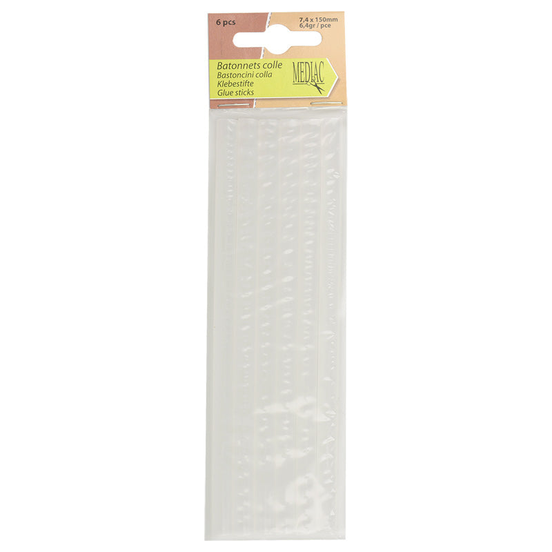 BATONNET COLLE *6p - transparent