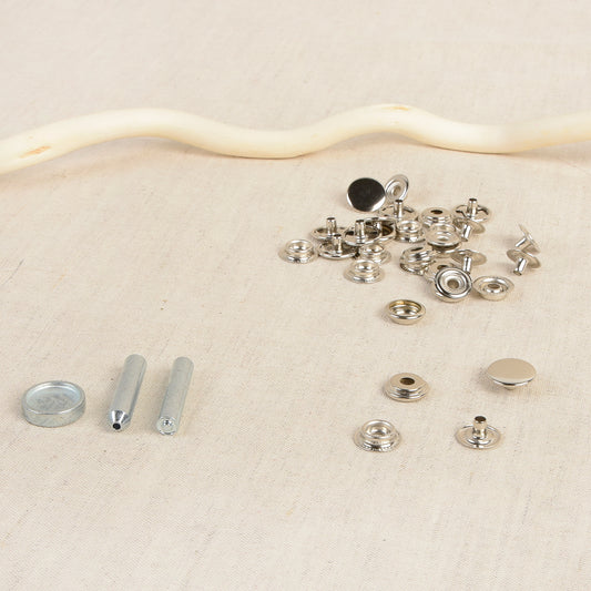 PRESSION TISSU LOURD+OUTIL - argent