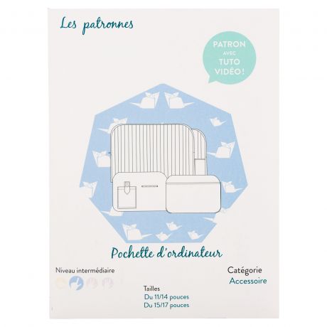 Patron Les patronnes pochette d'ordinateur