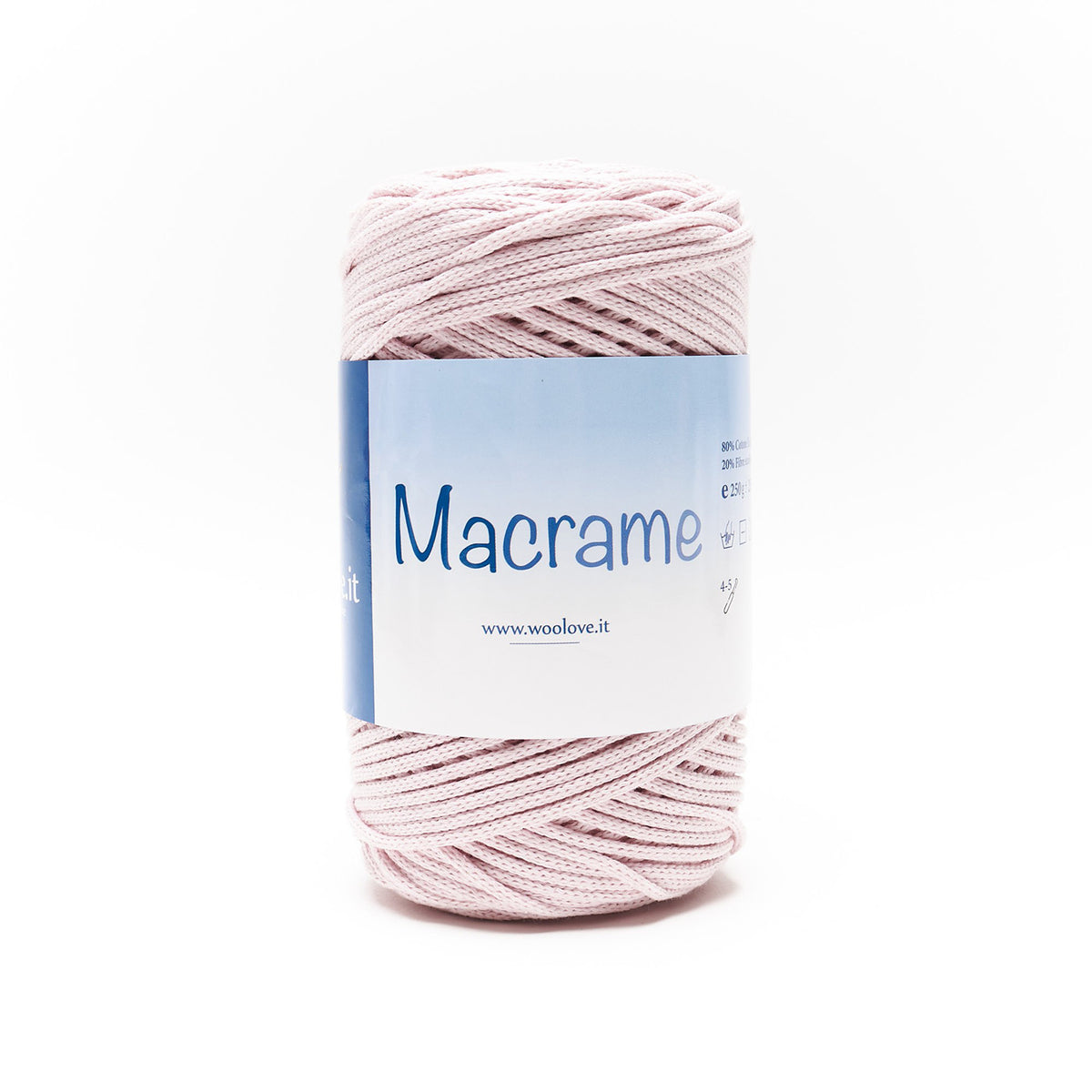 Fil macramé coton 2 MM - 225M