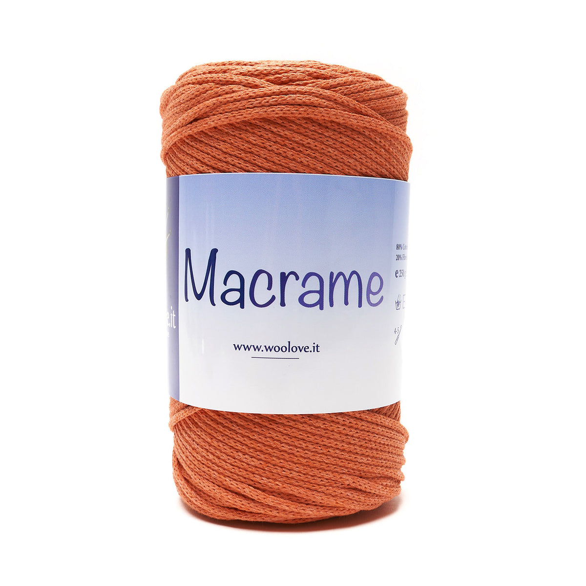 Fil macramé coton 2 MM - 225M