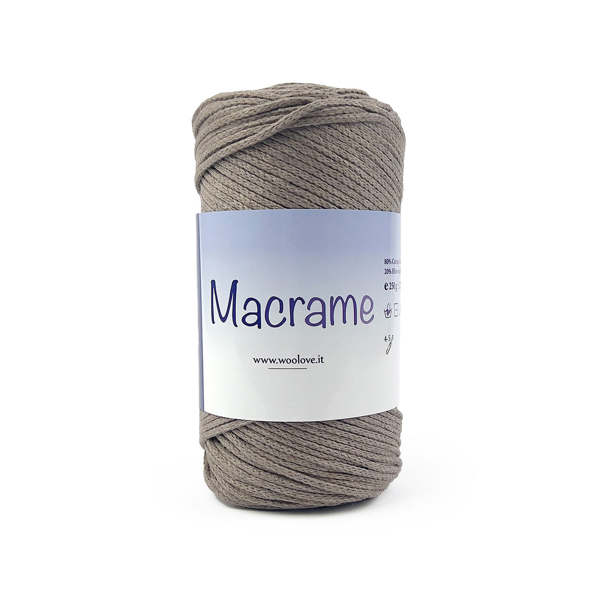 Fil macramé coton 2 MM - 225M