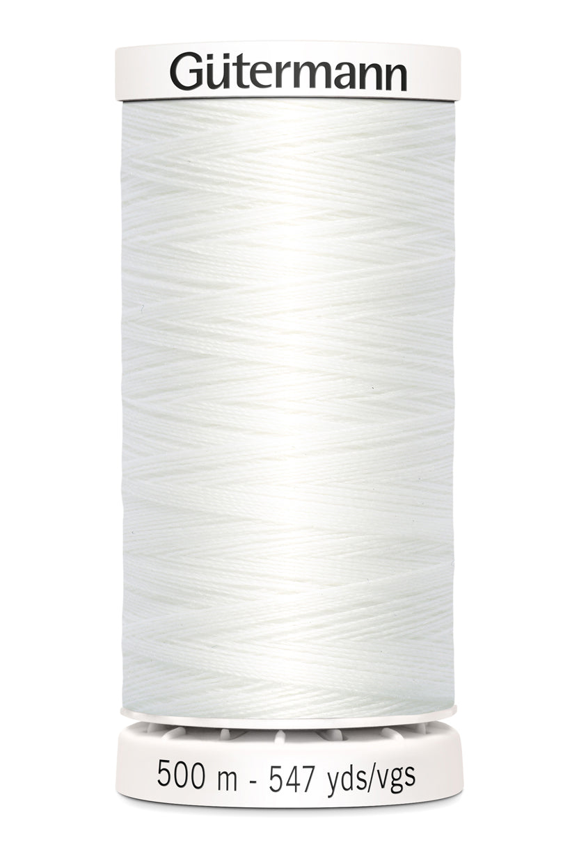Fil GUTERMANN 500 M - blanc 800 - 701920